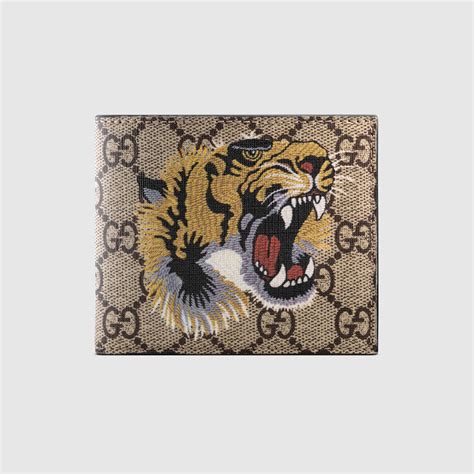 foulard gucci tigre|gucci wallet tiger head.